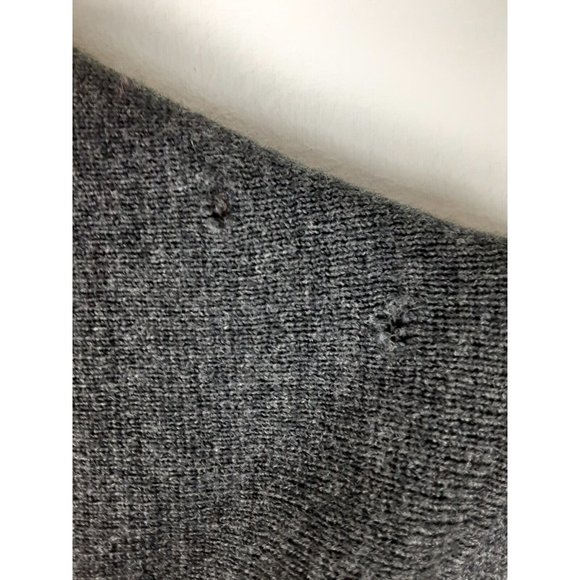 Lauren Ralph Lauren Women's Gray Merino Wool Crest Cardigan  Sweater Blazer XL - Picture 16 of 16